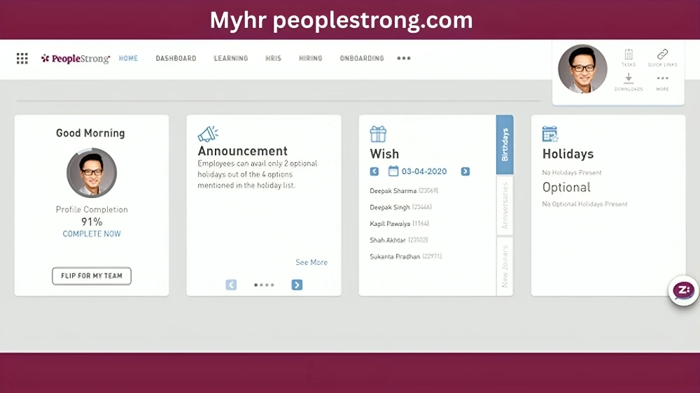 myhr peoplestrong.com