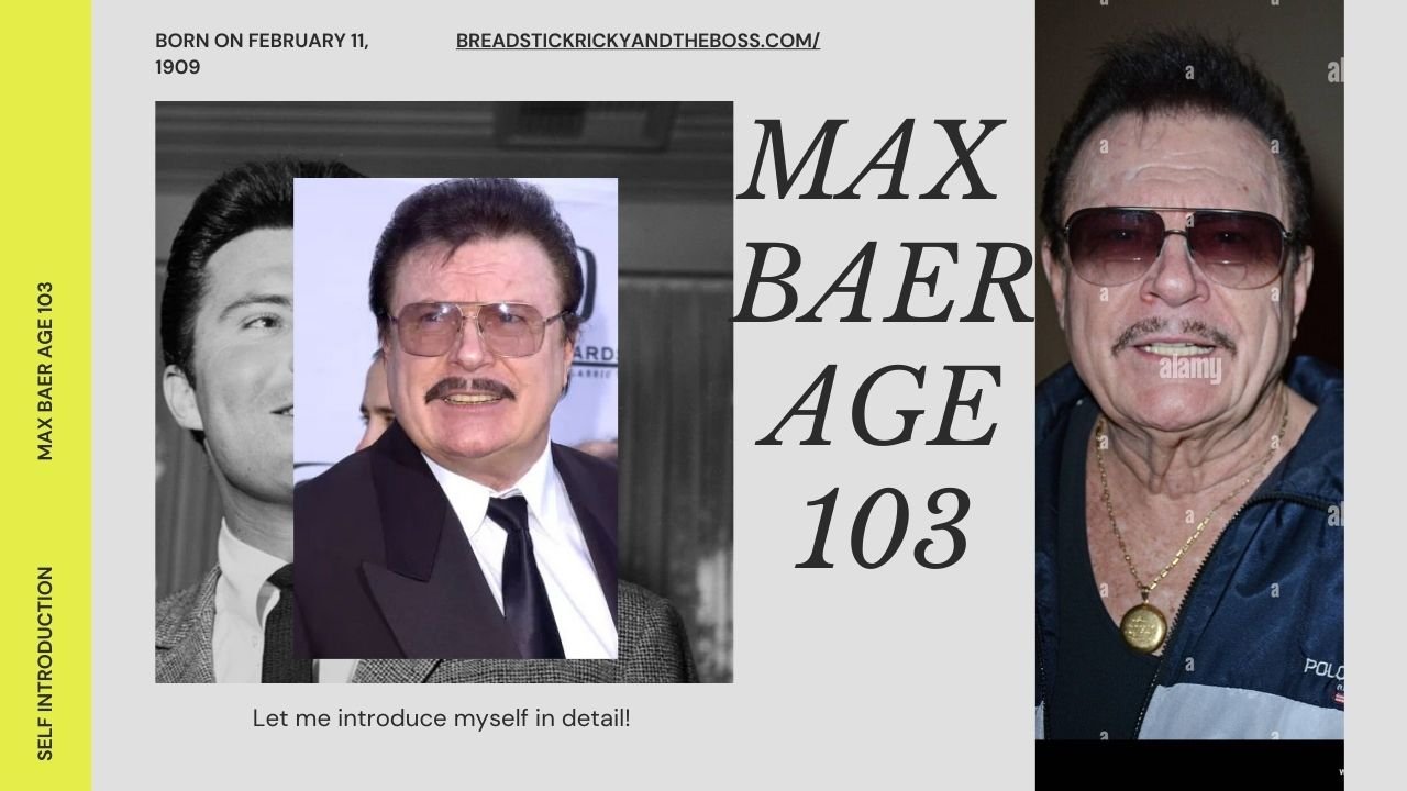 Max Baer Age 103